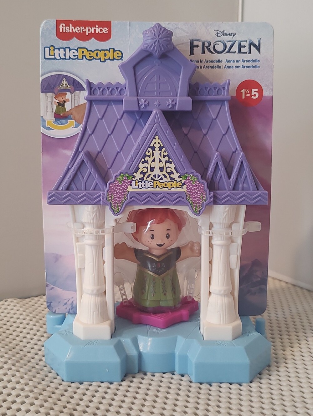 Little People Disney Frozen Anna in Arendelle NWT Fisher Price